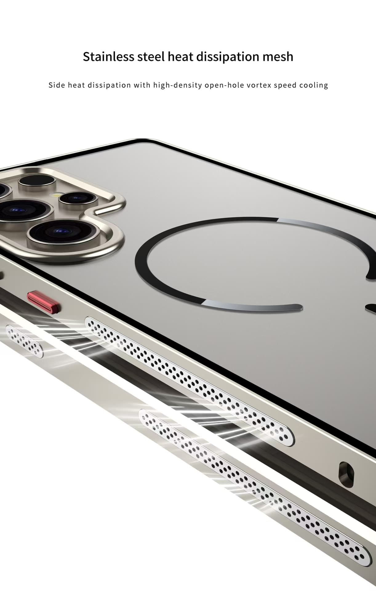 Aluminum Metal Phone Cases Better Heat Bumper aluminum alloy For Samsung - view 2