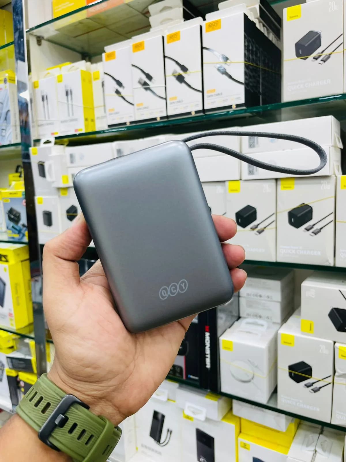 Qcy PB20A 45W PD 20000mah Fast Charging Powerbank - view 2