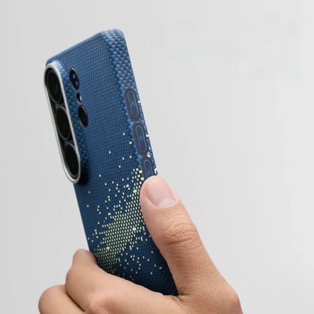 Pitaka Edge Ultra-Slim for Samsung S26 Ultra (Aaron Button) MILKY WAY GALAXY - view 2