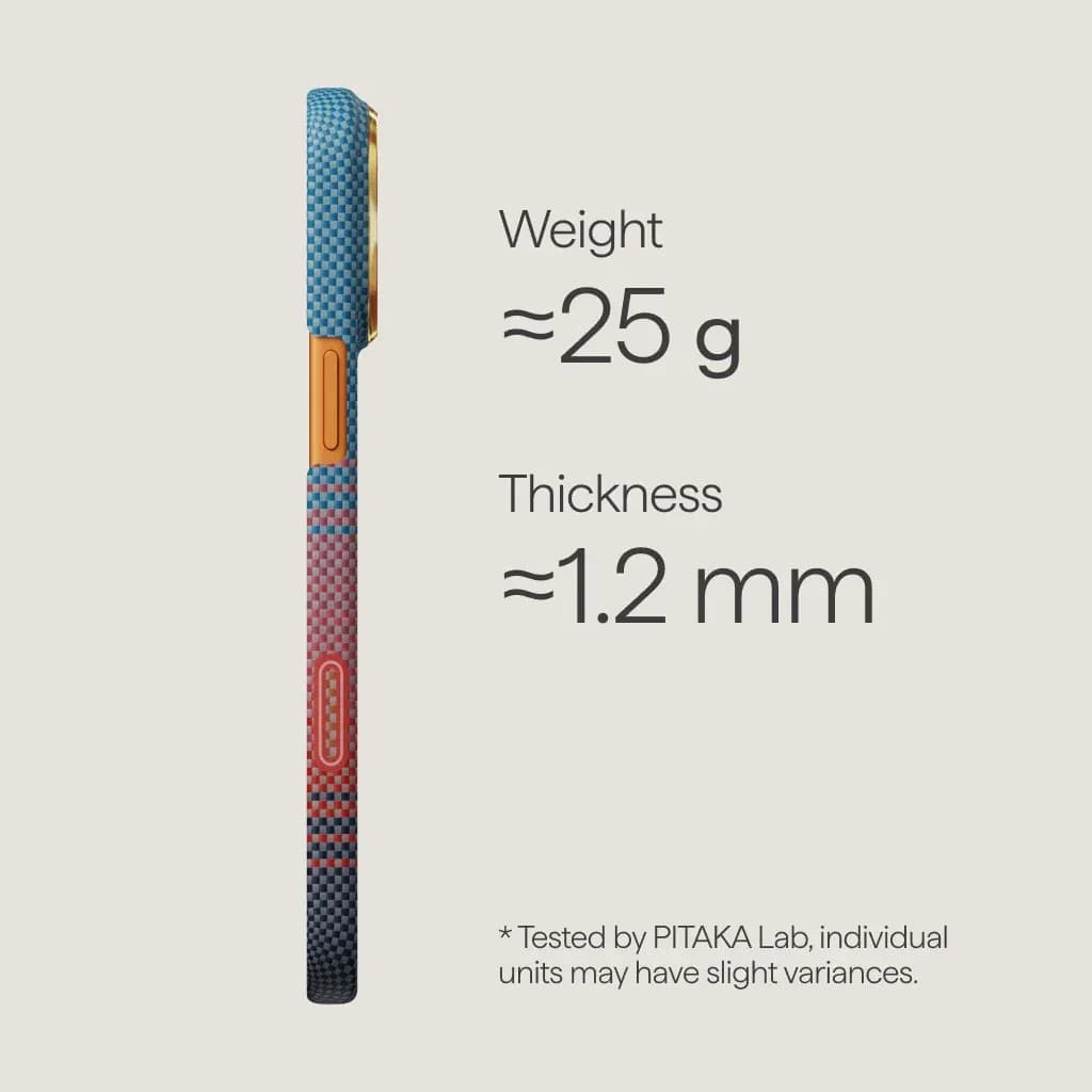 Pitaka Sunset2.0 California Dream 03 Edge Case for iPhone 17/18 Pro Max (PitaTap™) - view 3