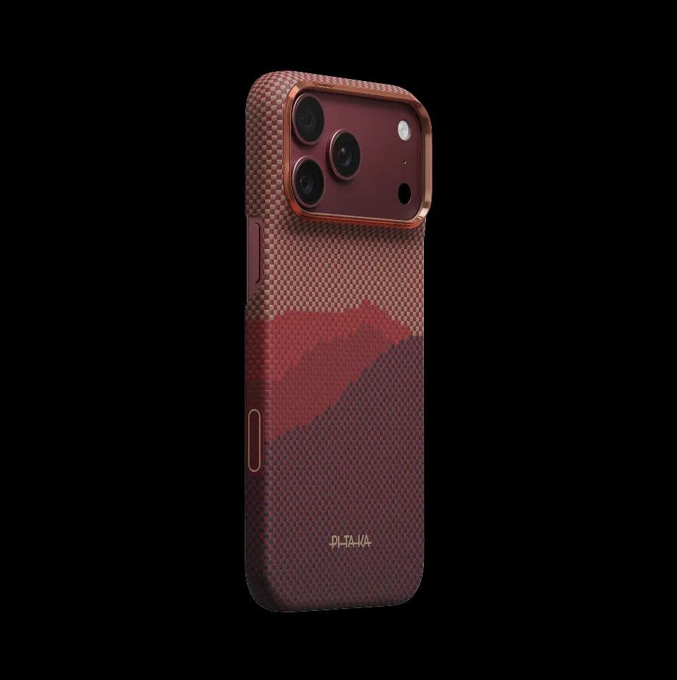 Pitaka Edge Ultra Slim Case For iPhone 18 Pro Max The Horizon 2.0 Autumn Dusk (PitaTap™) - view 2